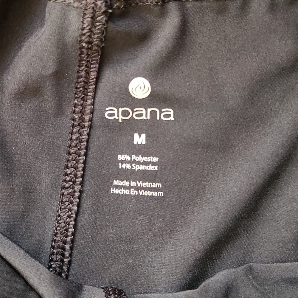Apana Women's Black Athletic Shorts - Picture 5 of 5